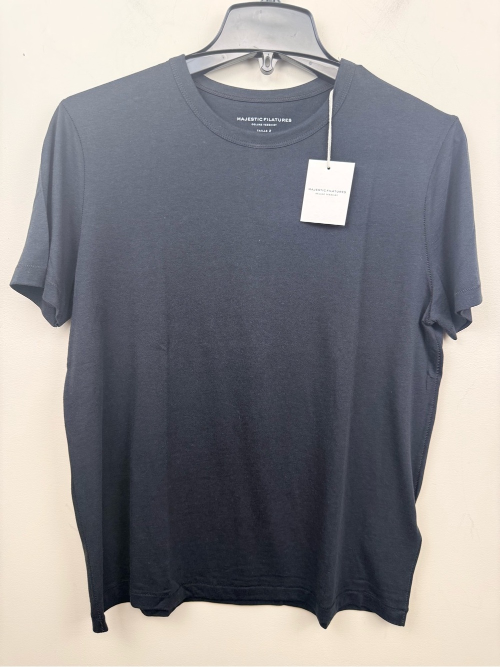 MAJESTIC FILATURES black soft t shirt medium